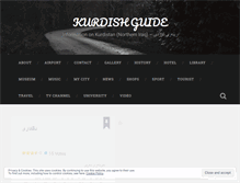 Tablet Screenshot of kurdish-guide.com